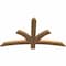 Ekena Millwork Davenport Timber Gable Bracket, Western Red Cedar, 48"W x 28"H x 1 1/2"D x 3 1/2"F, 14/12 Pitch GBW048X28X0204DAV00SWR - alternate 2